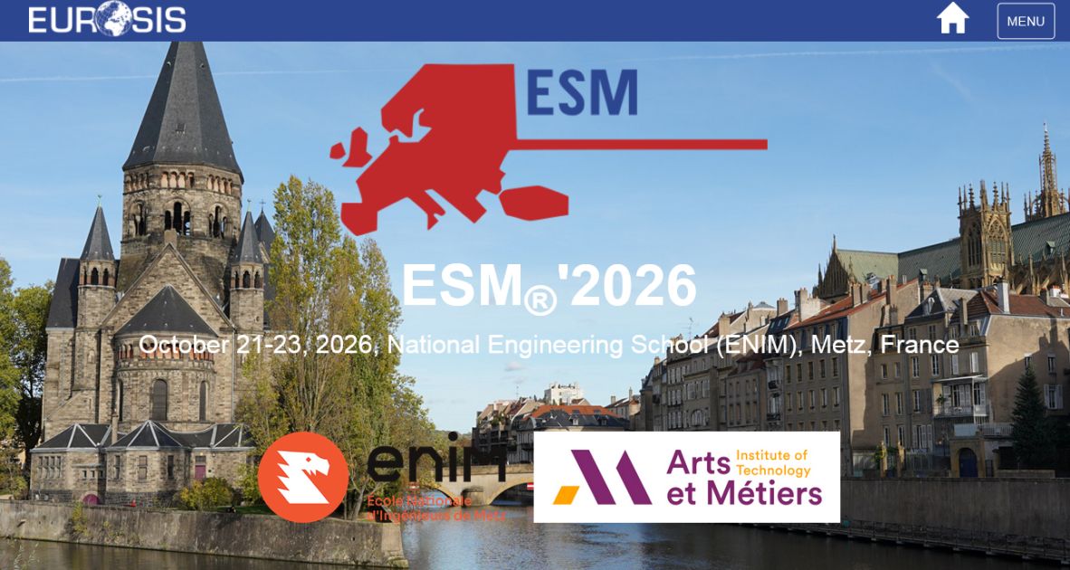 European Simulation and Modelling Conference (ESM) logo